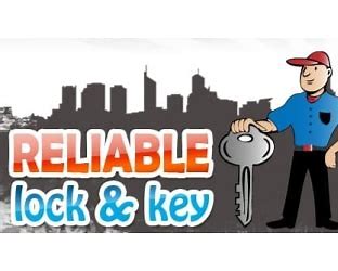 reliable lock & key logo