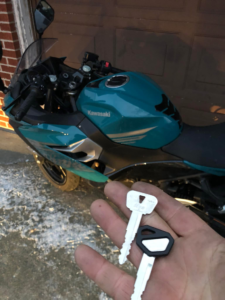 motorcycle keys Sterling Heights mi